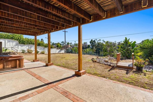 Backyard, Exterior, Hot Tub