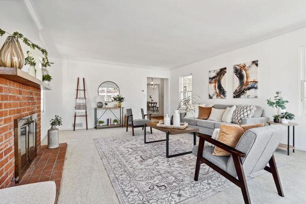 Fireplace, Interior, Living room
