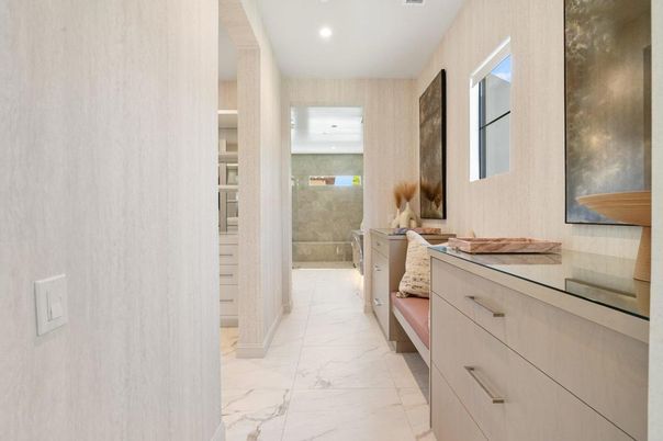 Interior, Marble, Recessed Lighting