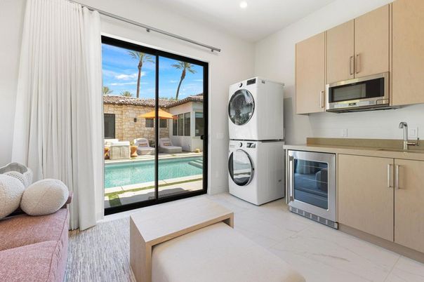 Interior, Marble, Recessed Lighting, Utility Closets, Washer, Water
