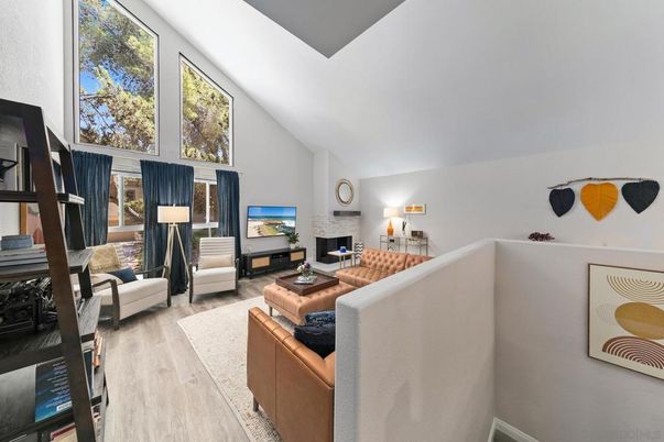 Fireplace, Interior, Living room, Wood Texture Flooring