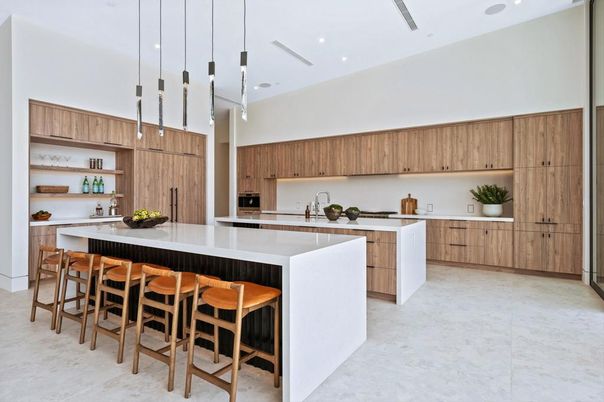 Interior, Kitchen, Pendant Lights, Recessed Lighting