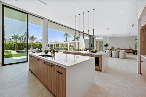 Interior, Kitchen, Living room, Pendant Lights, Recessed Lighting