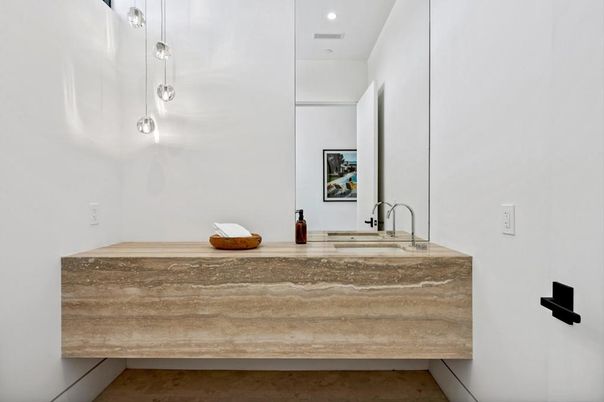 Bathroom, Interior, Recessed Lighting