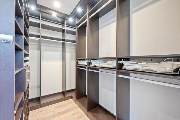 Interior, Recessed Lighting, Walk-in Closets, Wood Texture Flooring