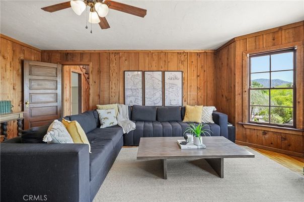 Interior, Living room, Wood Texture Flooring, Wooden Walls