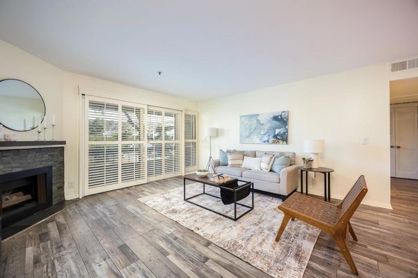 Fireplace, Interior, Living room, Wood Texture Flooring