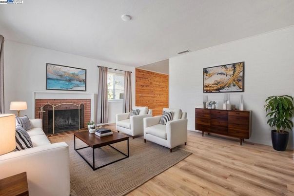 Fireplace, Interior, Living room, Wood Texture Flooring, Wooden Walls