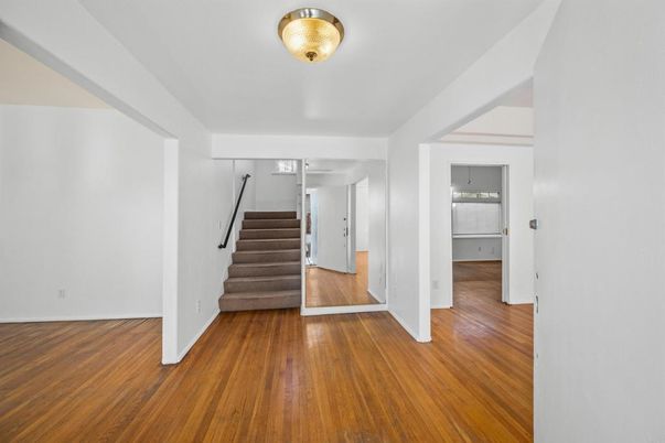 Empty room, Interior, Wood Texture Flooring