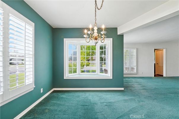 Chandelier, Empty room, Interior