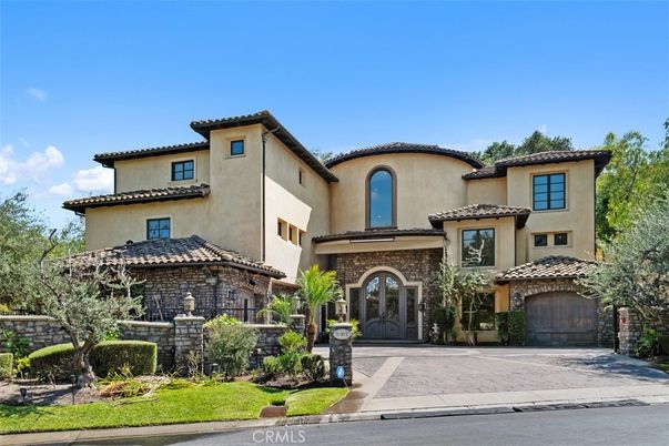 Attached, Exterior, Facade, Brick Facade, Mediterranean