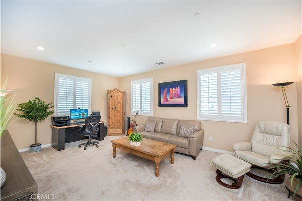 Home Office, Interior, Living room, Recessed Lighting
