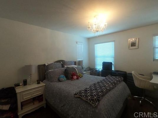 Bedroom, Chandelier, Interior