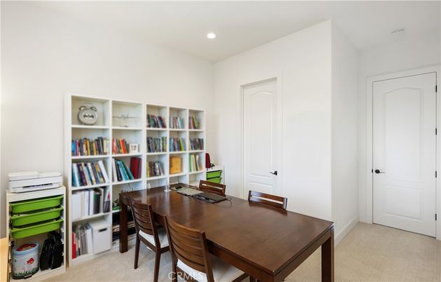 Home Office, Interior, Recessed Lighting