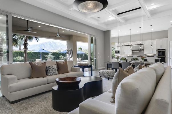 Dining room, Interior, Kitchen, Living room, Pendant Lights, Recessed Lighting, Stainless Steel Appliances