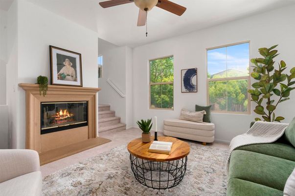 Fireplace, Interior, Living room