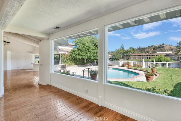 Interior, Pool, Wood Texture Flooring