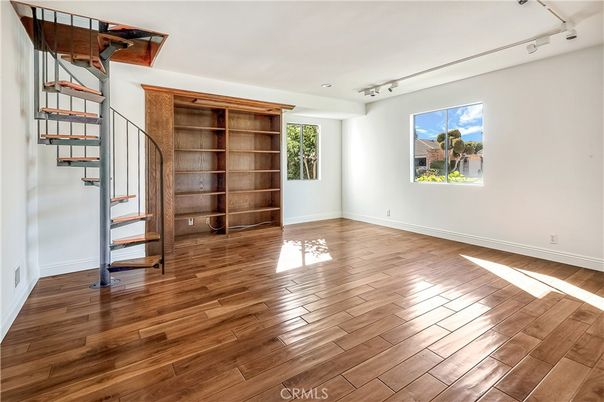 Empty room, Interior, Wood Texture Flooring