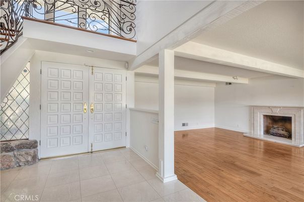 Fireplace, Interior, Wood Texture Flooring