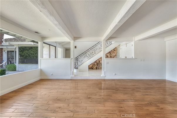 Empty room, Interior, Wood Texture Flooring