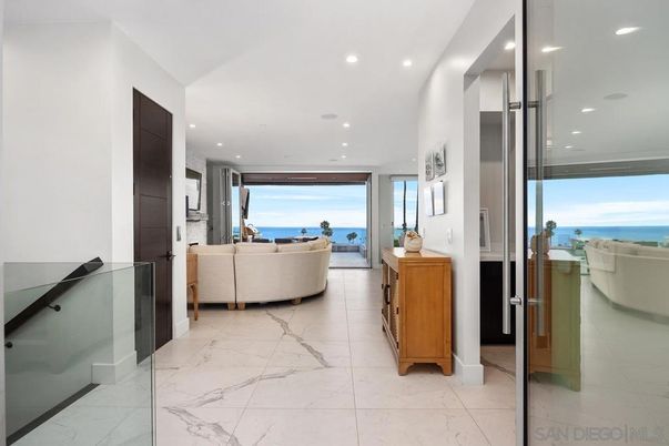 Interior, Living room, Marble, Recessed Lighting, Water