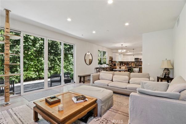 Dining room, Interior, Kitchen, Living room, Pendant Lights, Recessed Lighting, Wood Texture Flooring