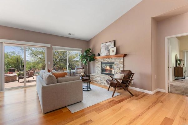 Fireplace, Interior, Living room, Wood Texture Flooring