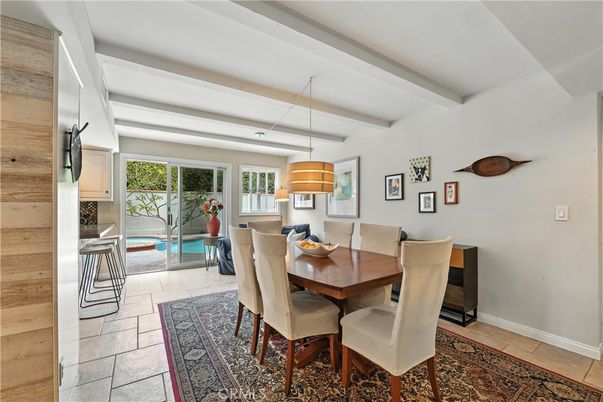 Dining room, Interior, Pendant Lights, Wooden Walls