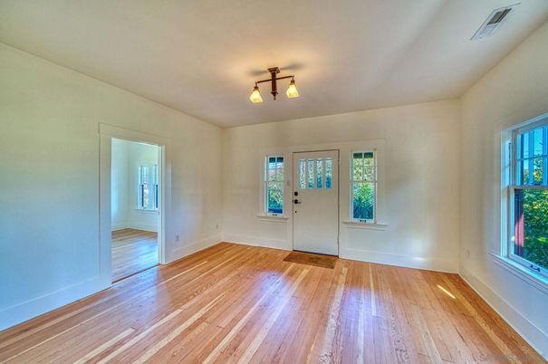 Empty room, Interior, Wood Texture Flooring