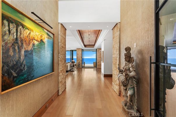 Interior, Recessed Lighting, Water, Wooden Ceilings, Wood Texture Flooring