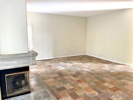 Empty room, Fireplace, Interior