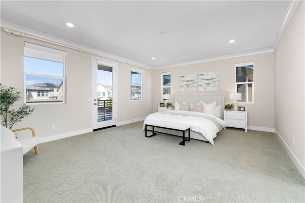 Bedroom, Interior, Recessed Lighting, Water