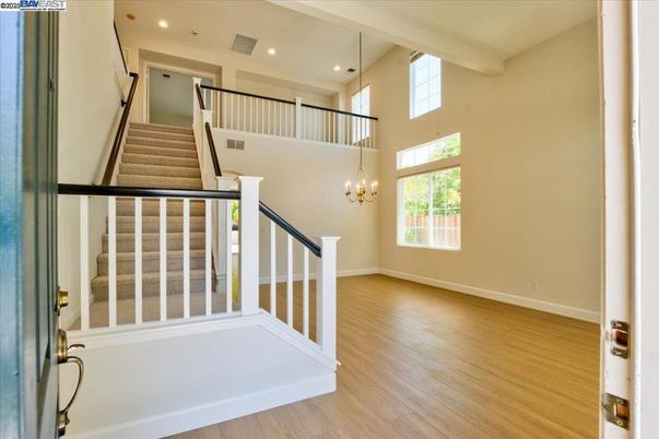 Chandelier, Interior, Recessed Lighting, Wood Texture Flooring