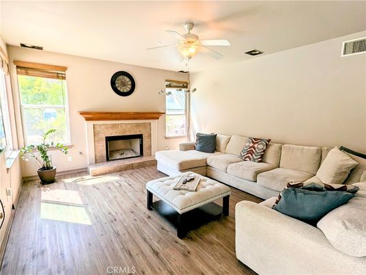 Fireplace, Interior, Living room, Wood Texture Flooring
