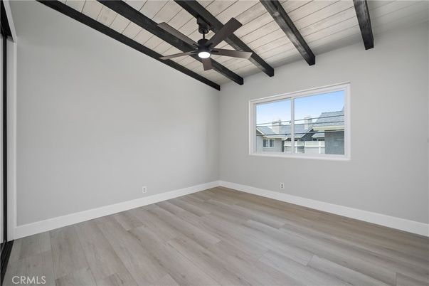 Empty room, Interior, Wooden Beams, Wood Texture Flooring