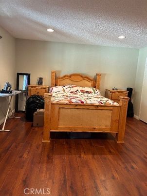 Bedroom, Home Office, Interior, Recessed Lighting, Wood Texture Flooring