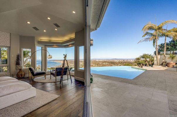 Exterior, Pool, Water, Wood Texture Flooring