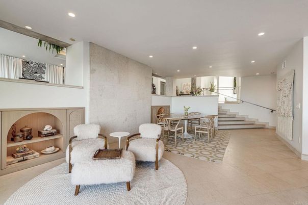 Dining room, Interior, Recessed Lighting