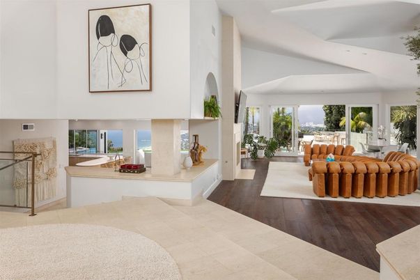 Fireplace, Interior, Living room, Water, Wood Texture Flooring