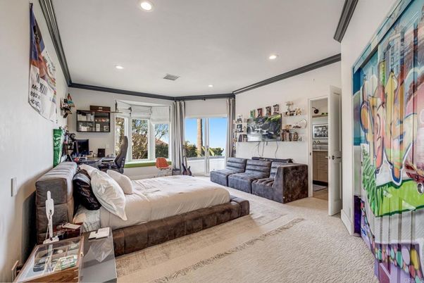 Bedroom, Home Office, Interior, Recessed Lighting