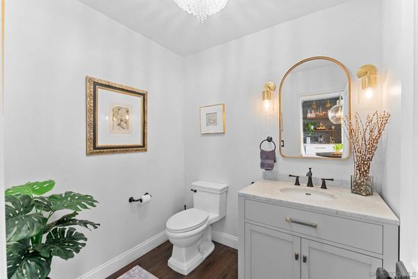 Bathroom, Interior, Wood Texture Flooring