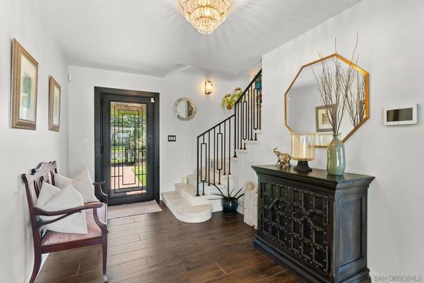 Chandelier, Interior, Wood Texture Flooring