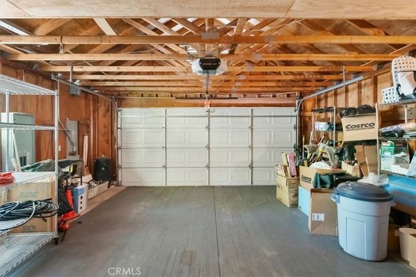 Garage, Interior, Wooden Beams, Wooden Ceilings, Wooden Walls