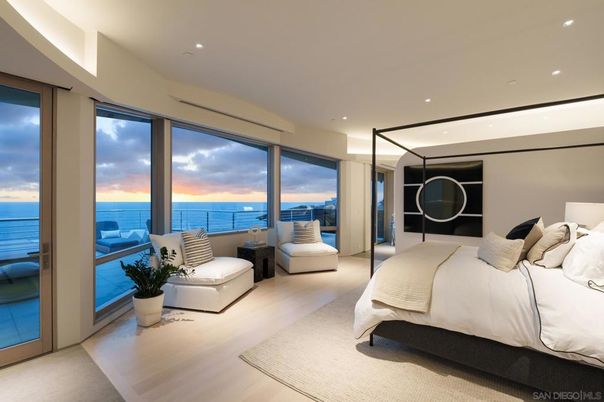 Bedroom, Interior, Recessed Lighting, Water