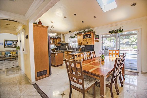 Dining room, Interior, Kitchen, Pendant Lights, Recessed Lighting