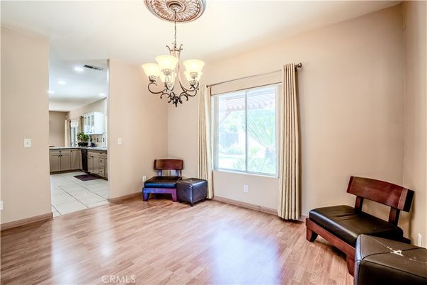 Chandelier, Interior, Kitchen, Recessed Lighting, Wood Texture Flooring