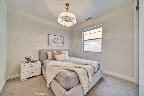 Bedroom, Interior, Pendant Lights