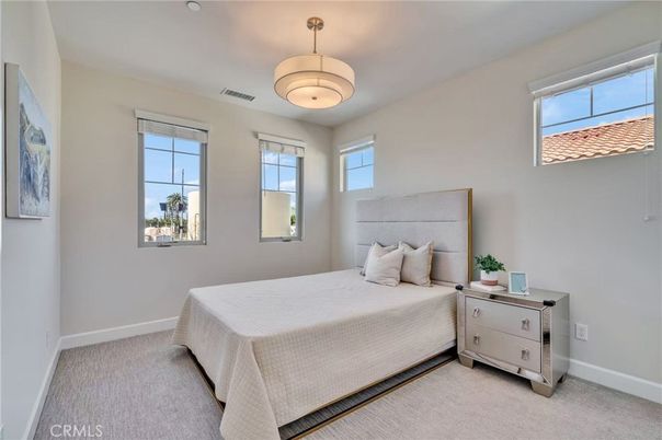 Bedroom, Interior, Pendant Lights