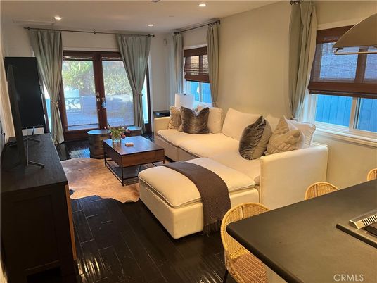 Interior, Living room, Recessed Lighting, Water, Wood Texture Flooring