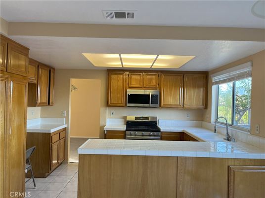 Interior, Kitchen, Tile Countertops